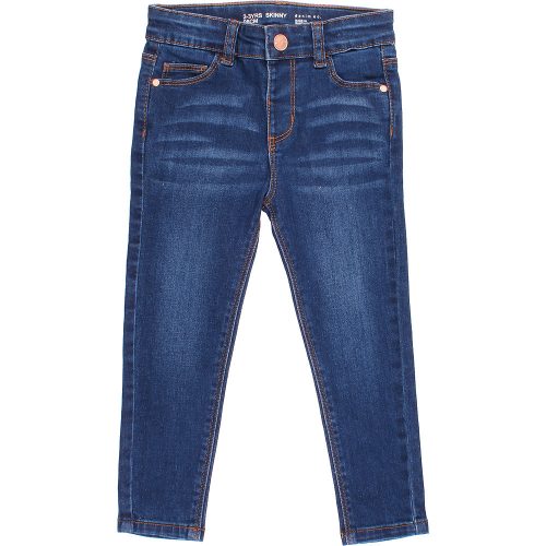 Denim Rézgombos skinny farmer (98) kislány