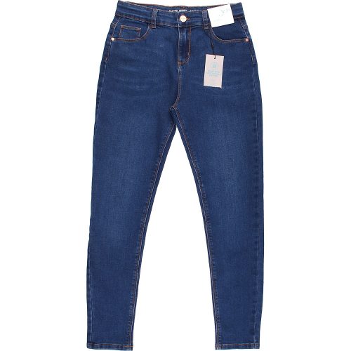 Denim Rézgombos skinny farmer (158) tini lány