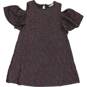 Csíkos ruha (128) kislány