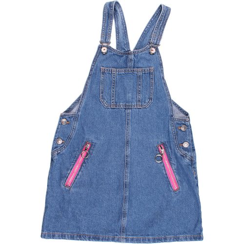 Benetton Pinkzsebes farmerruha (146) lány