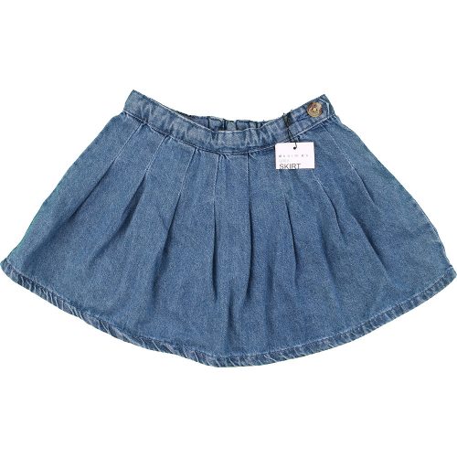 Denim Koptatott farmerszoknya (110) kislány