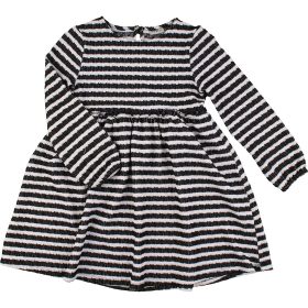 F&F Csíkos ruha (122) kislány