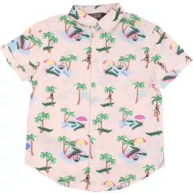 Primark Pálmafás bézs ing (104) kisfiú