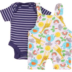 Csíkos-állatos szett (50) baba