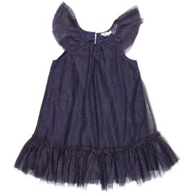 H&M Csillogó kék tüllruha (122) kislány