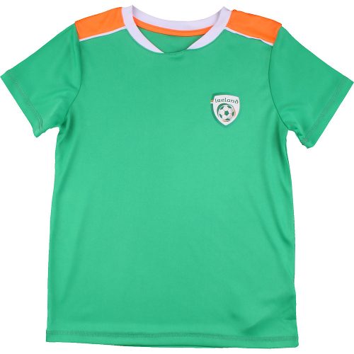 Zöld sportfelső (128) kisfiú