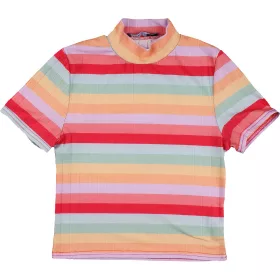 Színescsíkos felső (34)  női