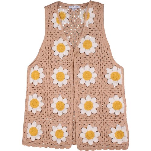 Primark Virágos horgolt mellény (152) lány