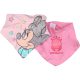 Minnie-rózsaszín nyálkendő szett (0-6 hó) baba