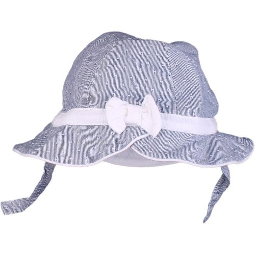 Mothercare Kékcsíkos sapka (0-6 hó) baba