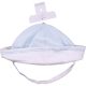 Világoskék sapka (6-12 hó) baba