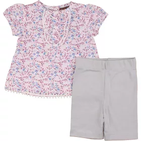 Virágos-zöld szett (68) baba