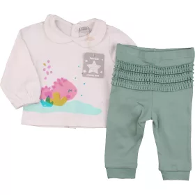 Dínós-zöld szett (68) baba