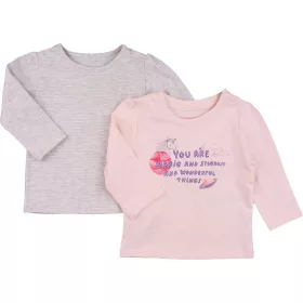 Unikornis-csíkos felső szett (68) baba