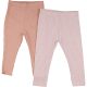 Csíkos-drapp leggings szett (80) baba