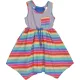 Csíkos ruha (98) kislány