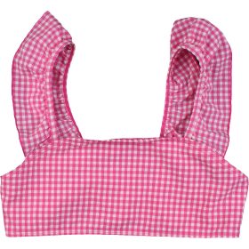 Rózsaszínkockás bikinifelső (146-152) lány