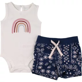 Fehér-kék szett (68) baba