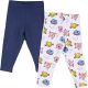 Mintás-kék leggings szett (80) baba