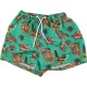 River Island Pálmafás zöld fürdőnadrág (XS)  férfi