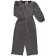 Ezüstcsíkos jumpsuit (128) kislány