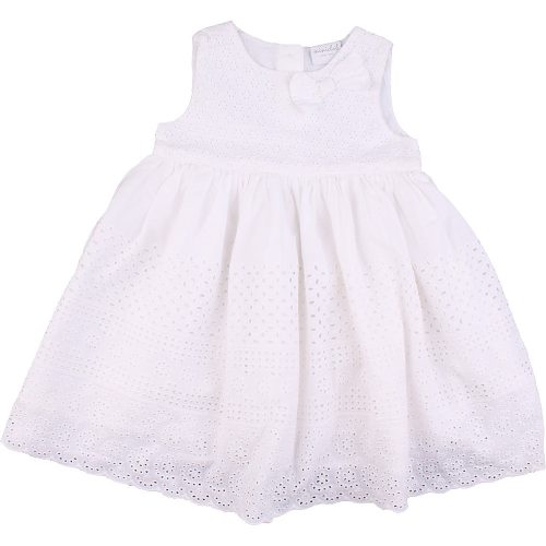 Miniclub Madeirás fehér ruha (74) baba