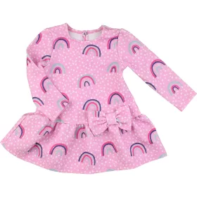 St Bernard Szivárványos ruha (74) baba