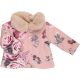 Virágos kabát (62-68) baba