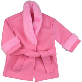 Rózsaszín kabát (74) baba