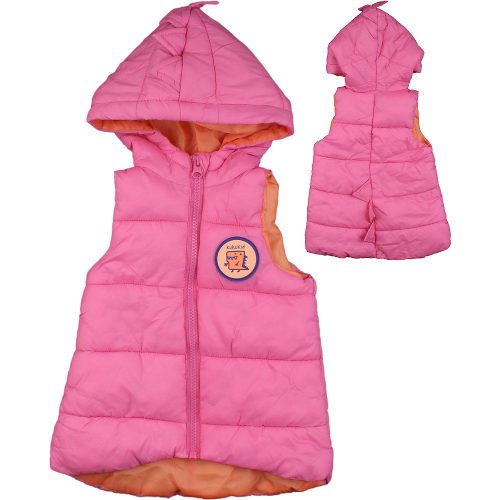 Rózsaszín mellény (74) baba