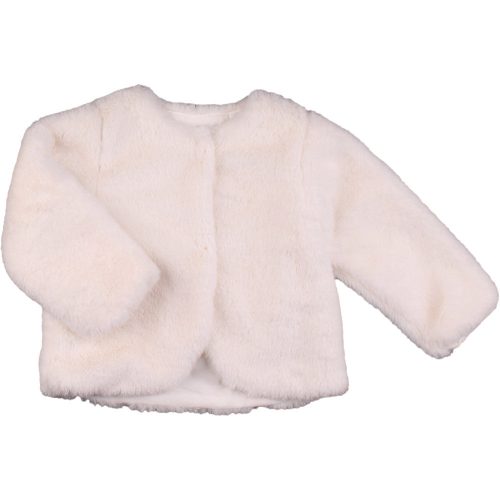 Matalan Törtfehér prémes kabát (86) baba
