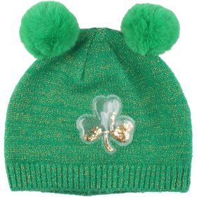 Csillogó zöld sapka (6-10 év) lány