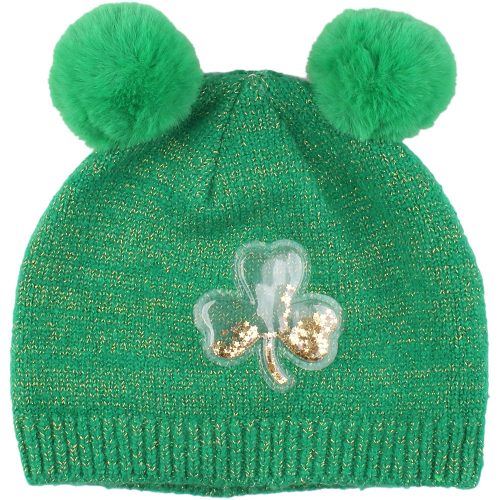 Csillogó zöld sapka (6-10 év) lány