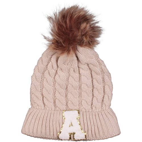 Bézs sapka (6-12 hó) baba