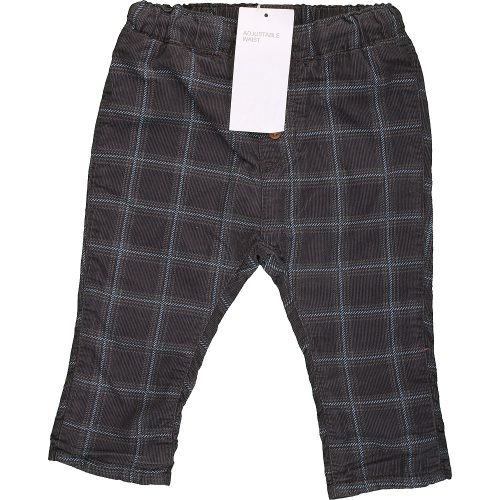 H&M Kockás kordnadrág (74) baba