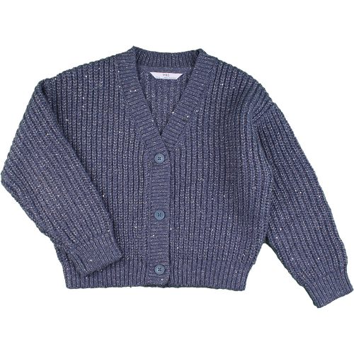 Marks&Spencer Csillogó kék kardigán (134) lány