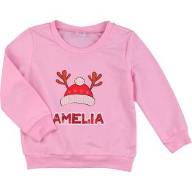 Rózsaszín pulóver (98) kislány