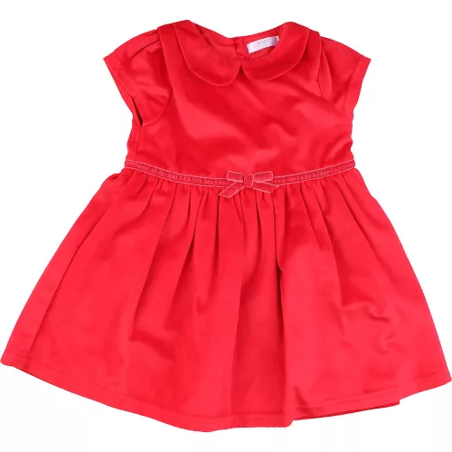 Piros bársonyruha (74) baba