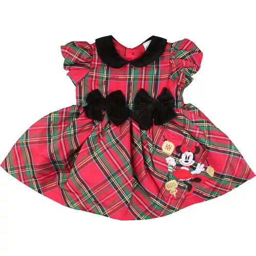 Disney Minnie kockás ruha (62) baba