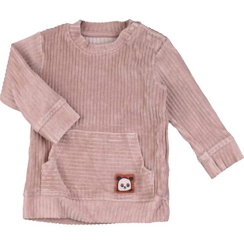 Marks&Spencer Drapp plüss pulóver (68) baba