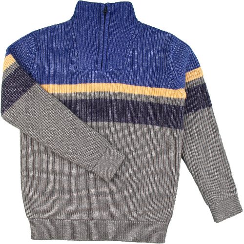 Marks&Spencer Zöld-kék pulóver (164) kamasz fiú
