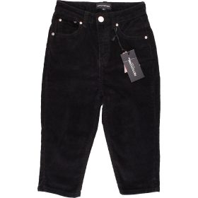 Fekete kord halásznadrág (34) női