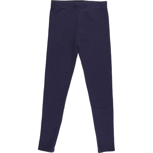 Sötétkék meleg leggings (140) lány