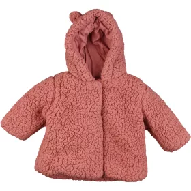 George Rózsaszín polár kabát (62) baba