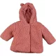 George Rózsaszín polár kabát (62) baba