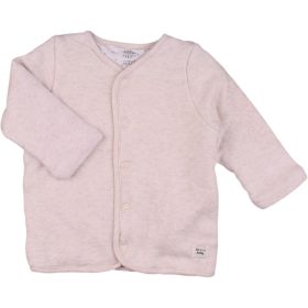 F&F Pöttyös-melírozott kifordítható kabát (62) baba