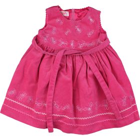 Hímzett kord ruha (74-80) baba