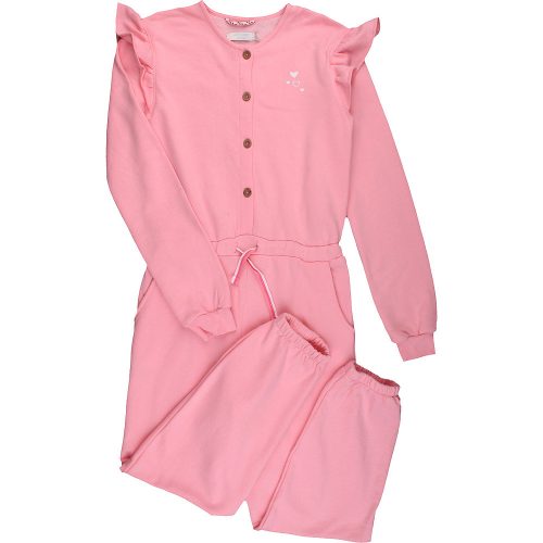 Rózsaszín jumpsuit (146-152) lány
