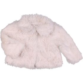 Early Days Törtfehér prémes kabát (68) baba