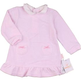 Rózsaszín plüss ruha (74) baba